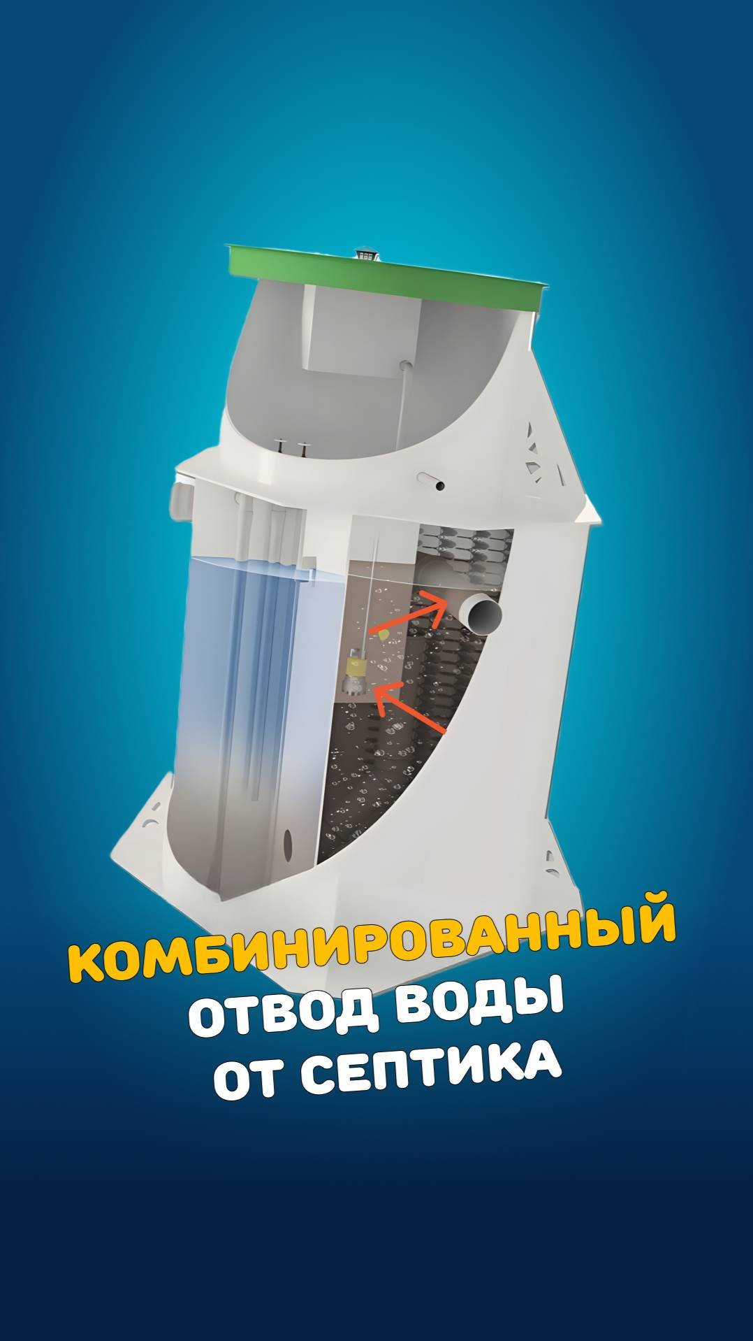 Комбинированный отвод воды